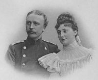 Bernhard Adolph Friedrich v.Altrock mit seiner Ehefrau Frieda Dehnicke