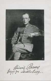 Heinrich Borwin Herzog von Mecklenburg 1885-1942