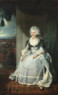 Porträt von Königin Charlotte v.Großbritanien 1744-1818