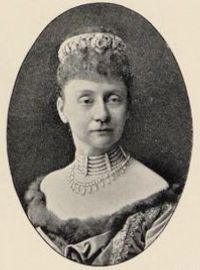 Elisabeth Herzogin zu Mecklenburg,geb.Prinzessin v.Sachsen-Weimar-Eisenach,1854-1908