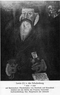 Levin von der Schulenburg 1509/10-1569